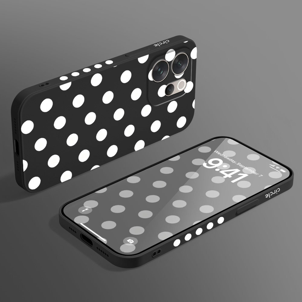 Round Dot Phone Case For Vivo  - Vivo V40 recension och pris