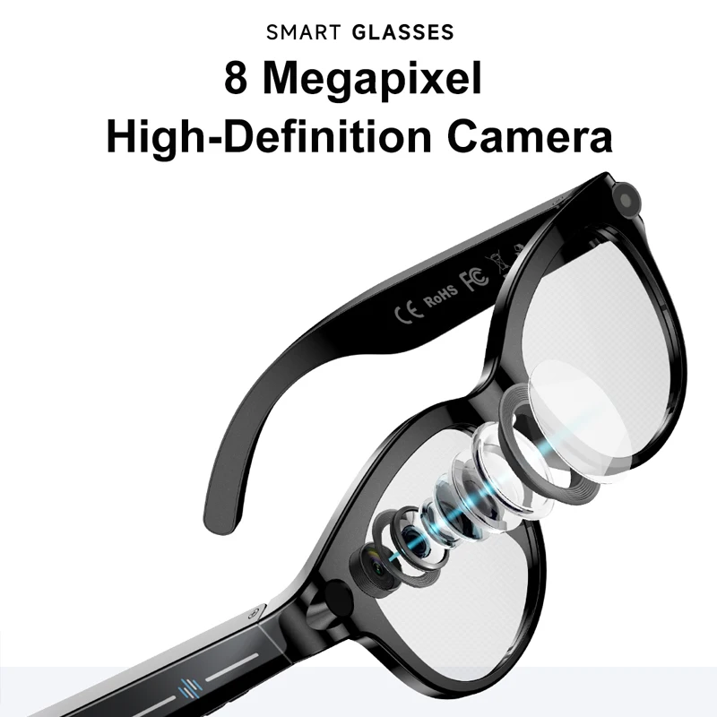 Lenovo AI Smart Glasses 8K Rem - Smart Glasses Lens recension och pris