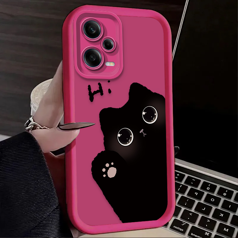 Lovely Big Eyed Cat Phone Case - Xiaomi Redmi Note 14 recension och pris