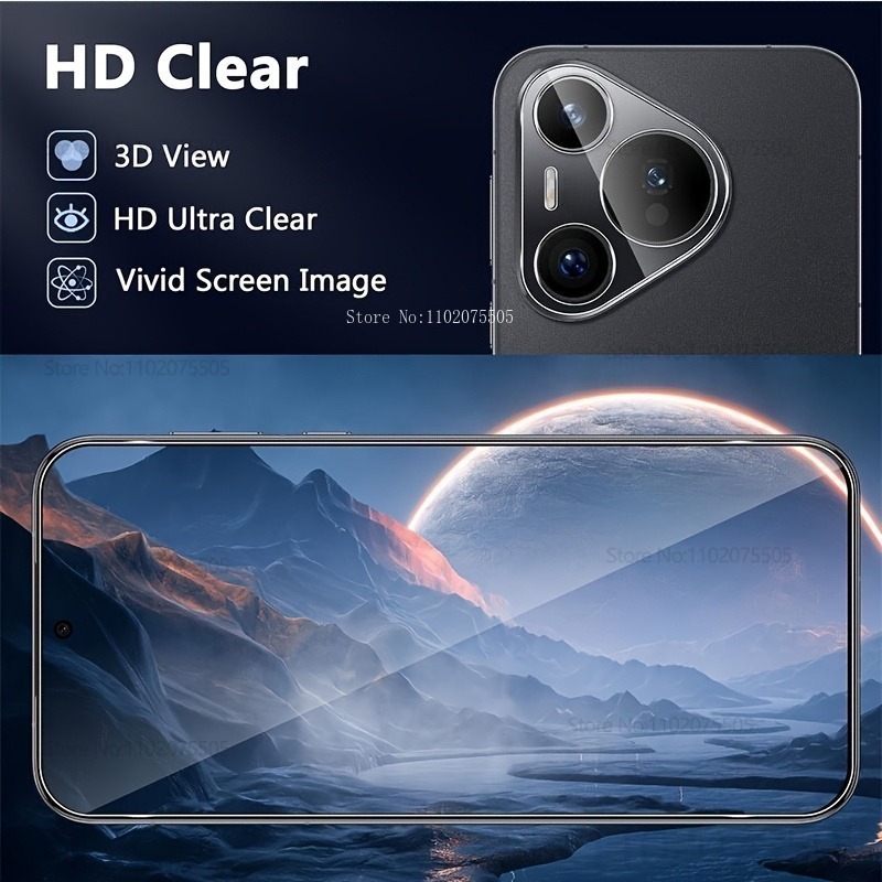 [4-in-1]2Pcs Full Coverage Tem - Huawei Pura 70 recension och pris