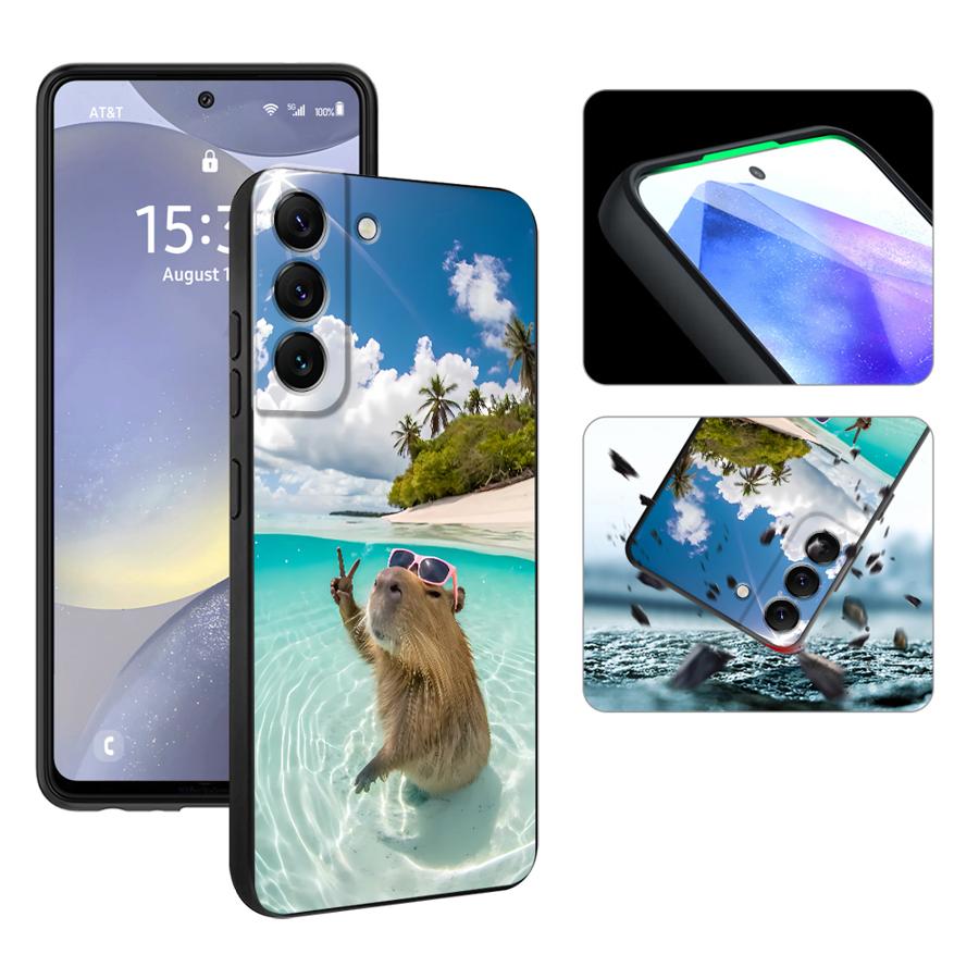 Vacation Capybara Case for Sam - Samsung Galaxy A55 recension och pris