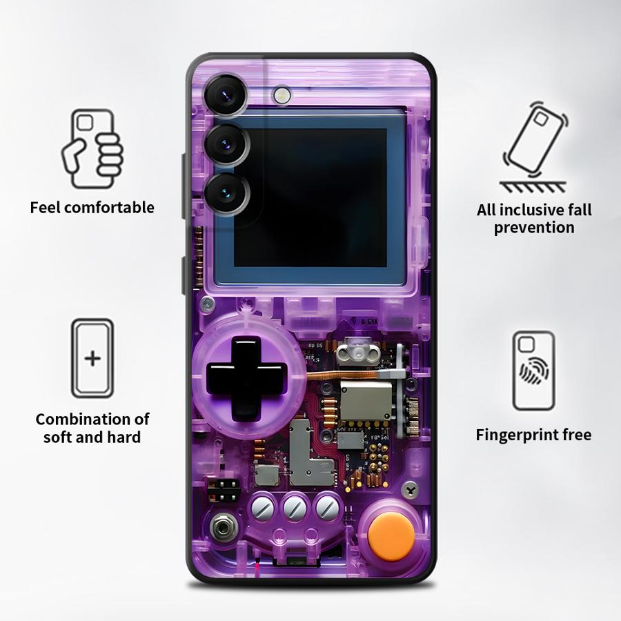 Purple Gaming Console Phone Co - Samsung Galaxy A55 recension och pris
