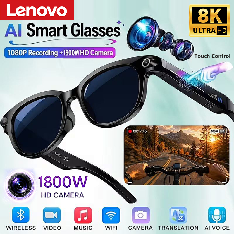 Lenovo 8K 1800W AI Smart Glass - Smart Glasses Lens recension och pris